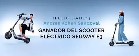 Sorteo Especial Scooter Eléctrico promotional banner